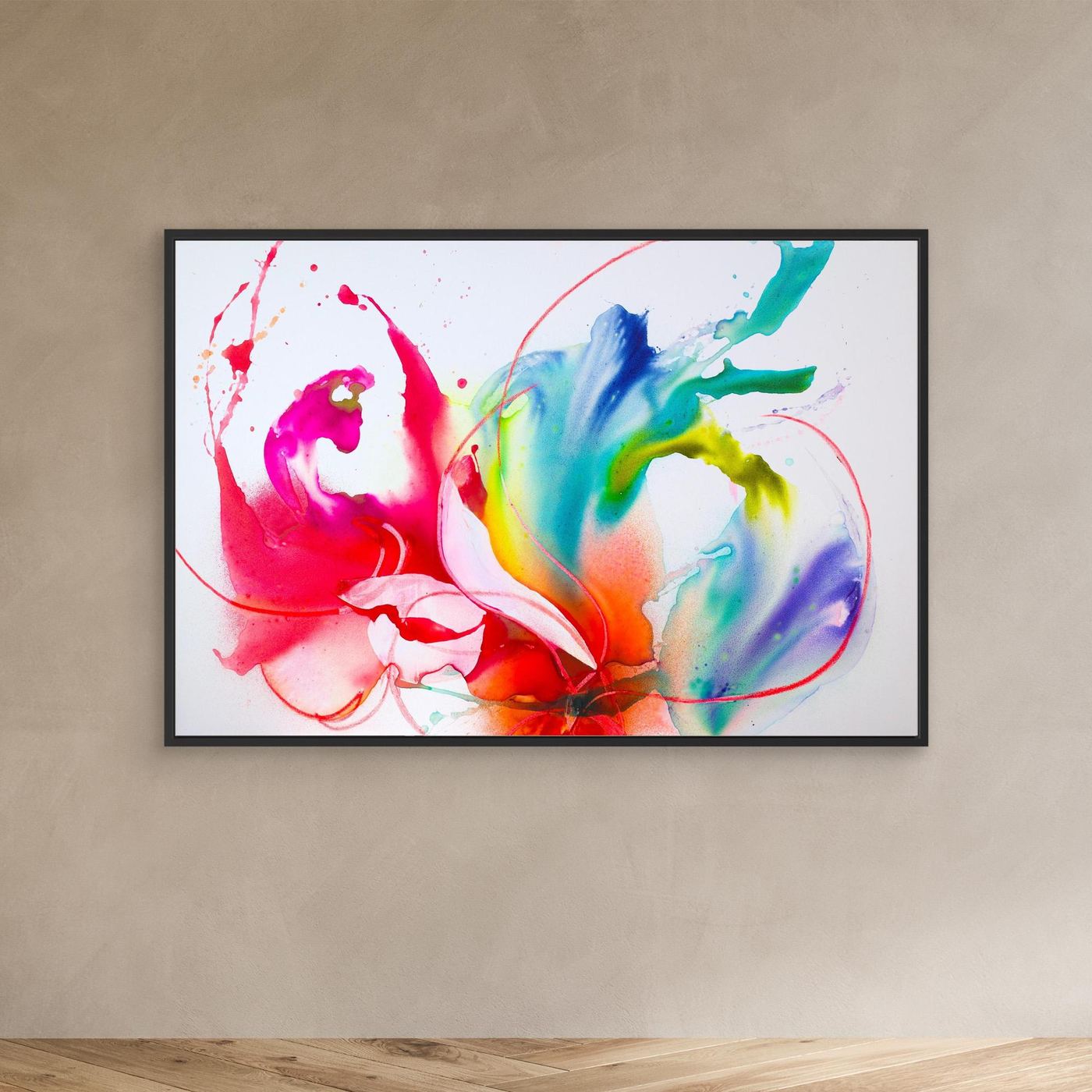 let there be life L-XL Canvas Print