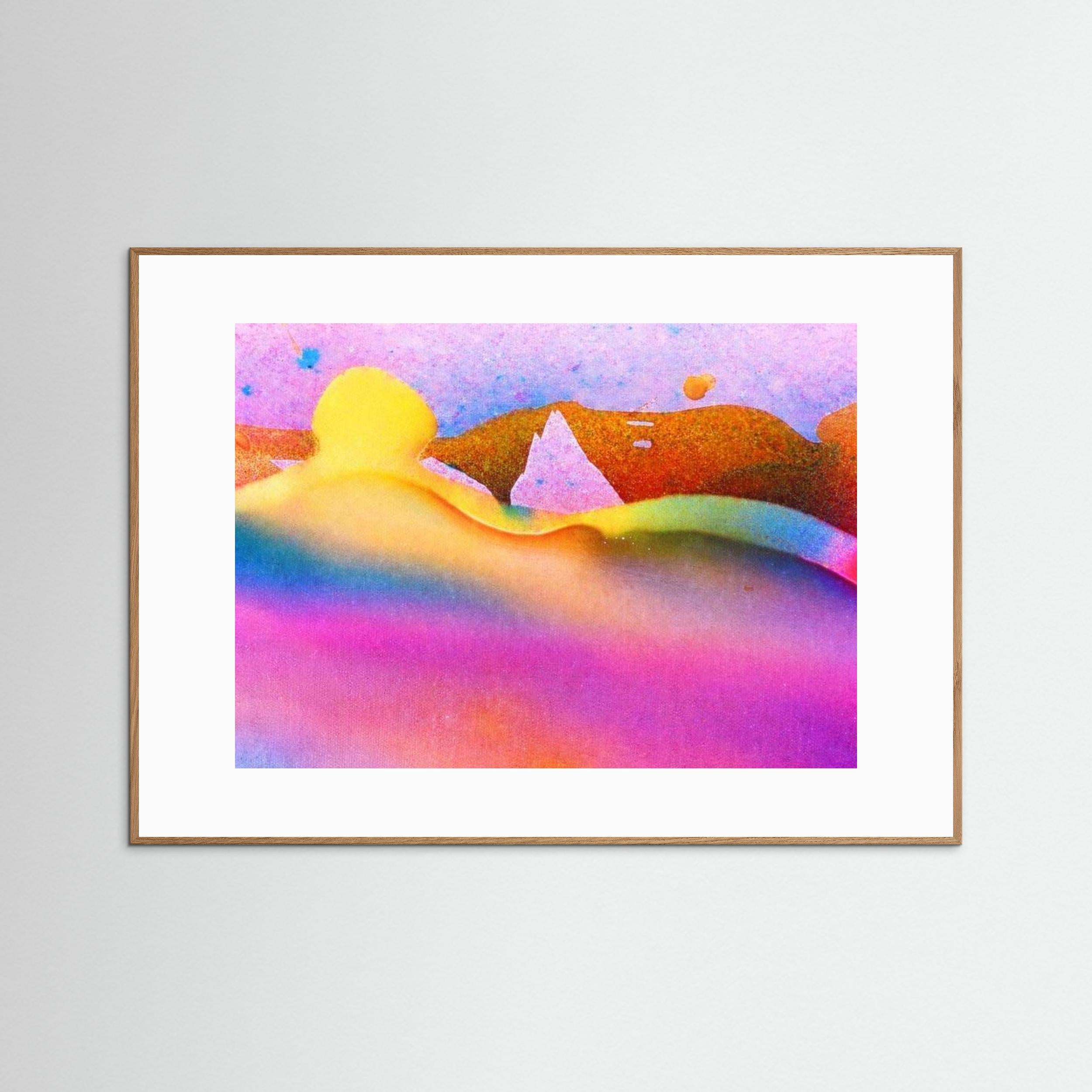 Let`s get lost - Fine Art Poster-Print Posterdruck nach Originalkunst