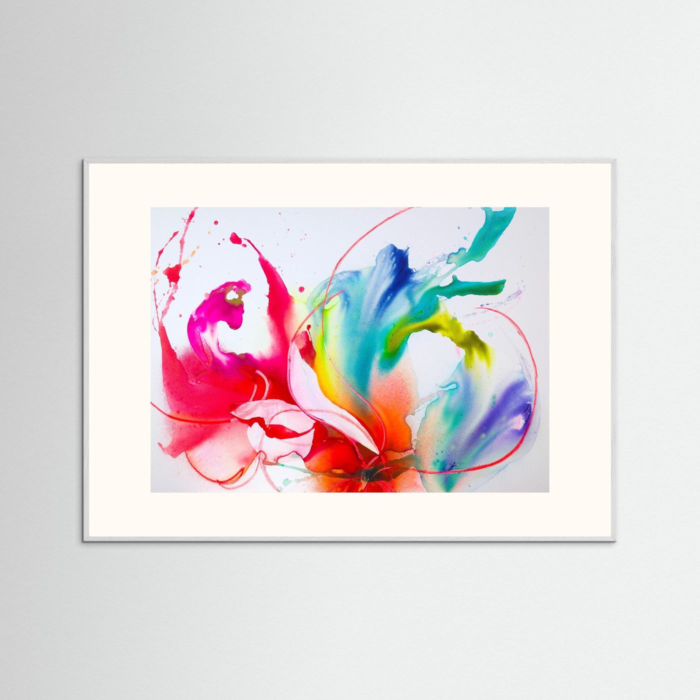 Let there be life fine art paper posteprint