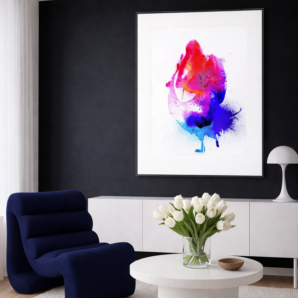 Creatures #2 – Fine Art Poster Print from Original Watercolor Artwork