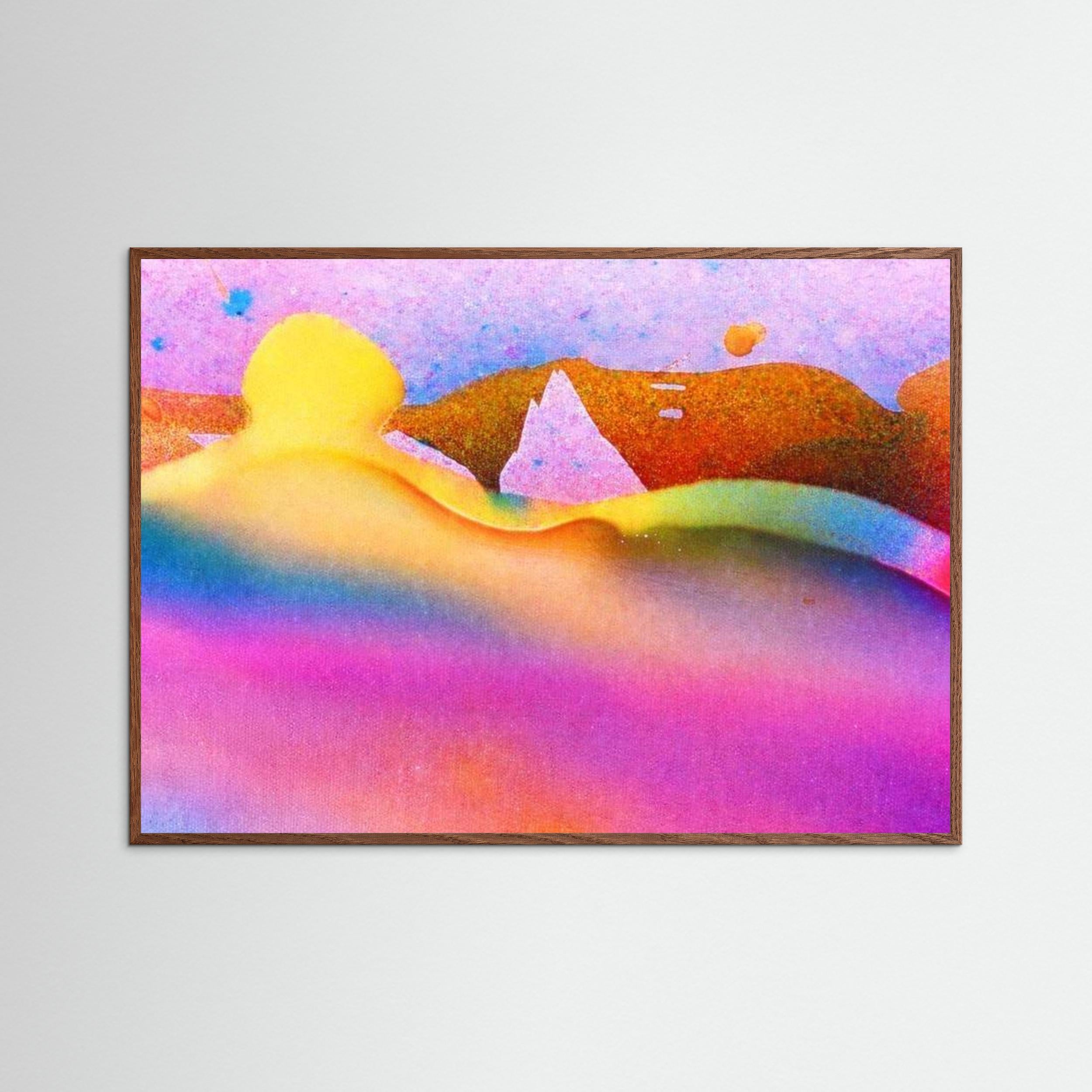 Let`s get lost - Fine Art Poster-Print Posterdruck nach Originalkunst