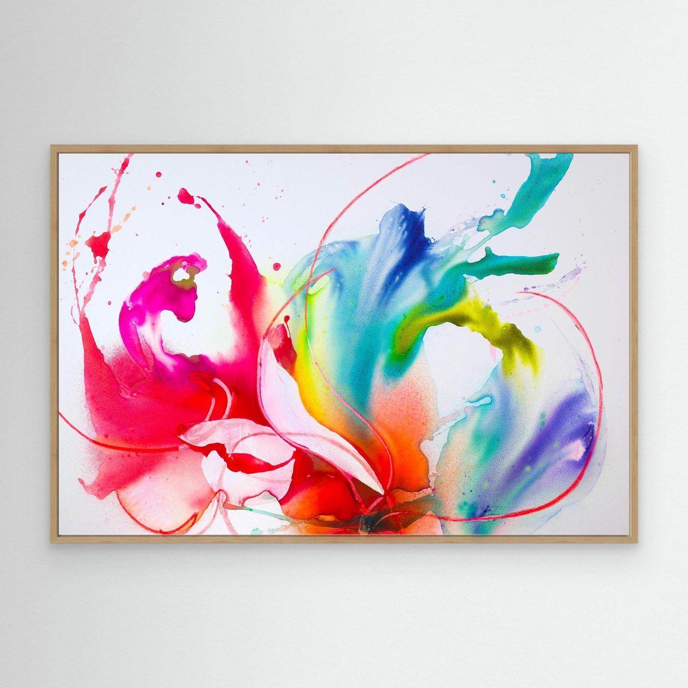 let there be life L-XL Canvas Print