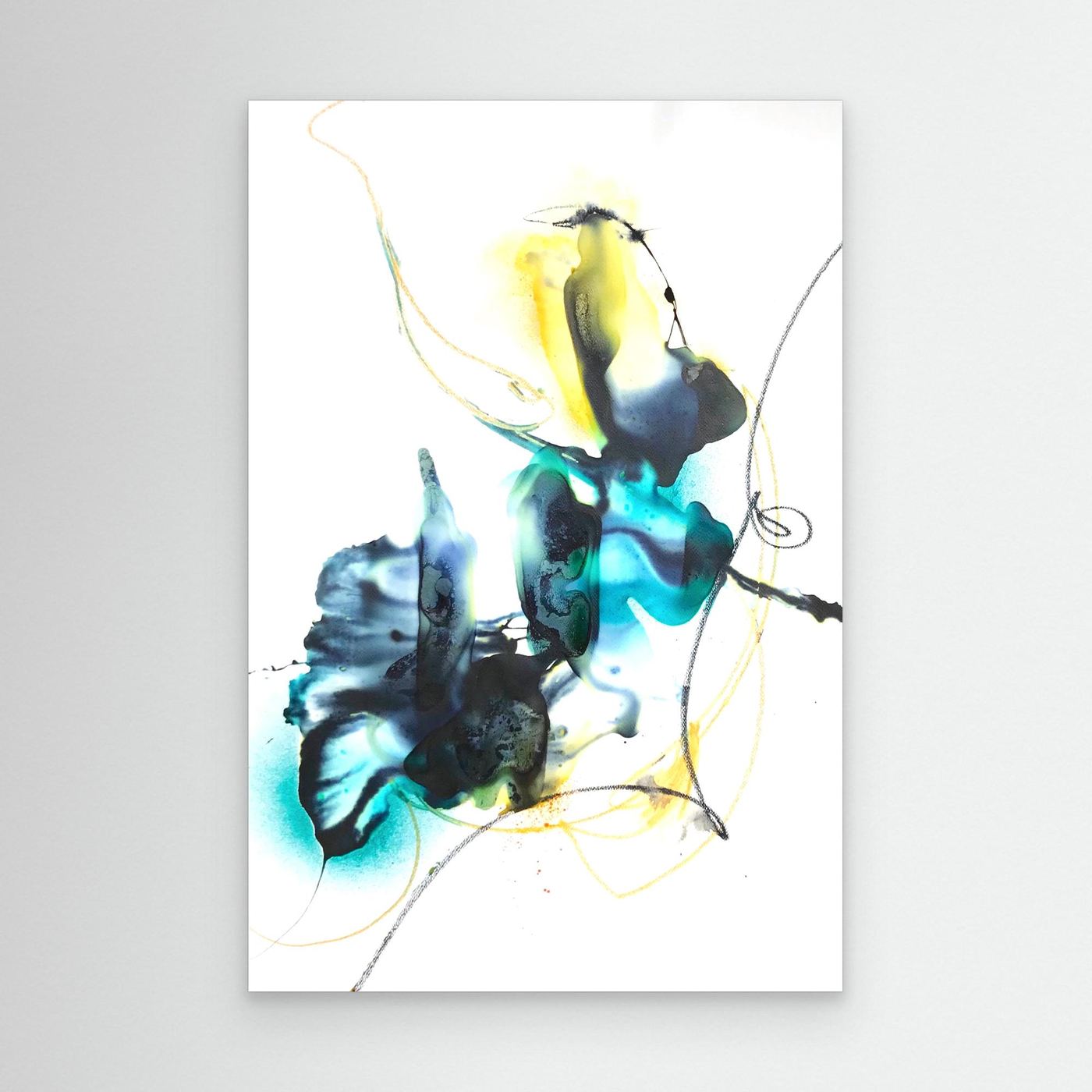 Bird’s Perspectives – Modern Abstract Canvas Wall Art | Contemporary Canvas Print different sizez from Large- Extralarge L-XL Canvas