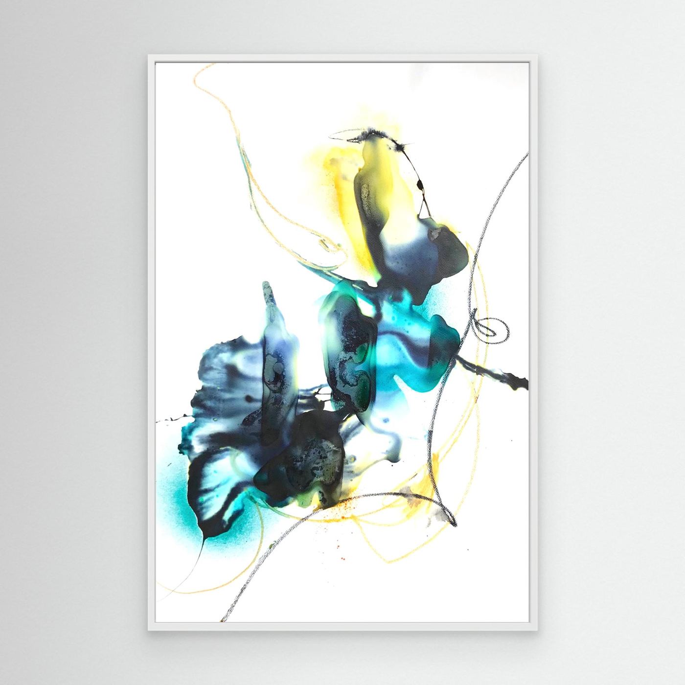 Bird’s Perspectives – Modern Abstract Canvas Wall Art | Contemporary Canvas Print different sizez from Large- Extralarge L-XL Canvas