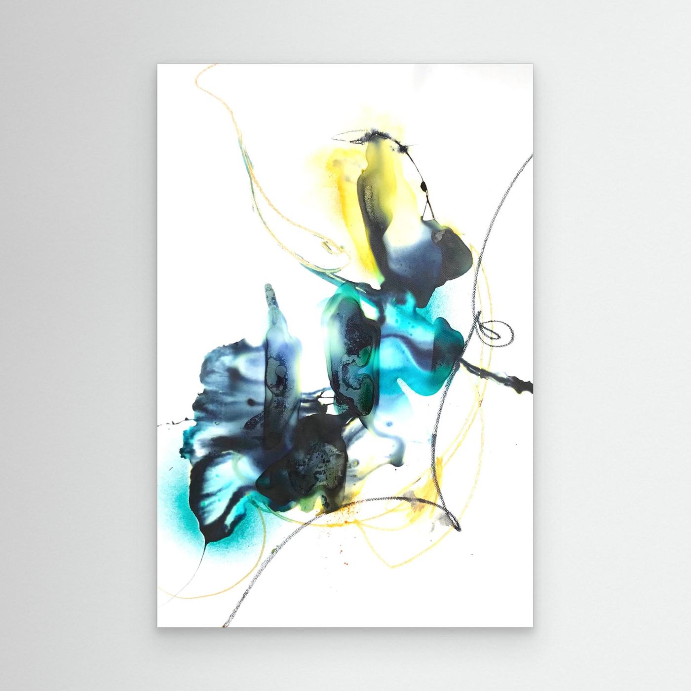 Bird’s Perspectives – Modern Abstract Canvas Wall Art | Contemporary Canvas Print different sizez from Small to Medium