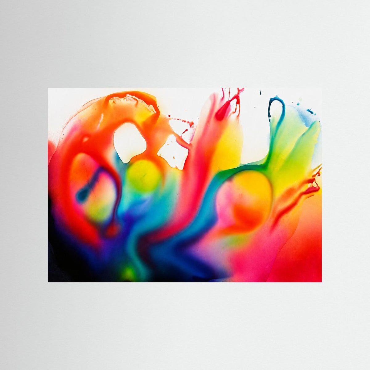 Great Barrier Reef – Abstrakter Fine Art Poster Print | Farbenfrohe moderne Wandkunst- without frame - free shipping