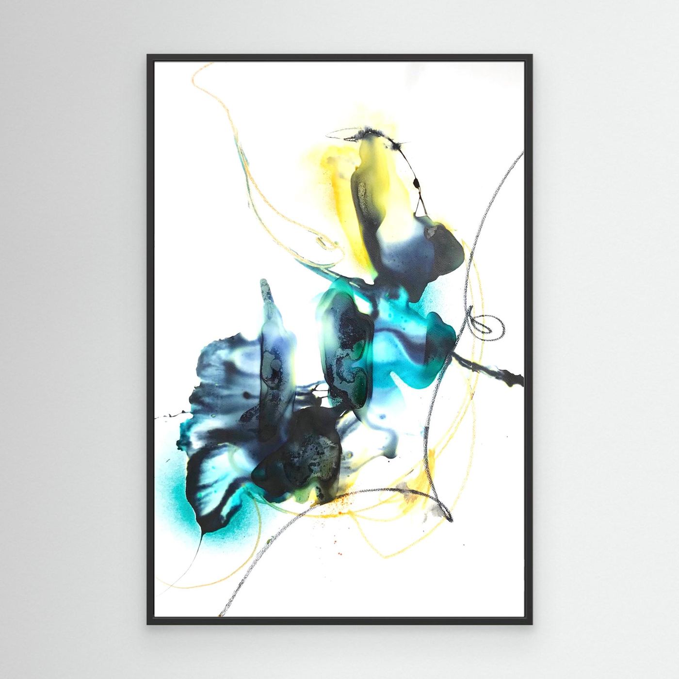 Bird’s Perspectives – Modern Abstract Canvas Wall Art | Contemporary Canvas Print different sizez from Large- Extralarge L-XL Canvas