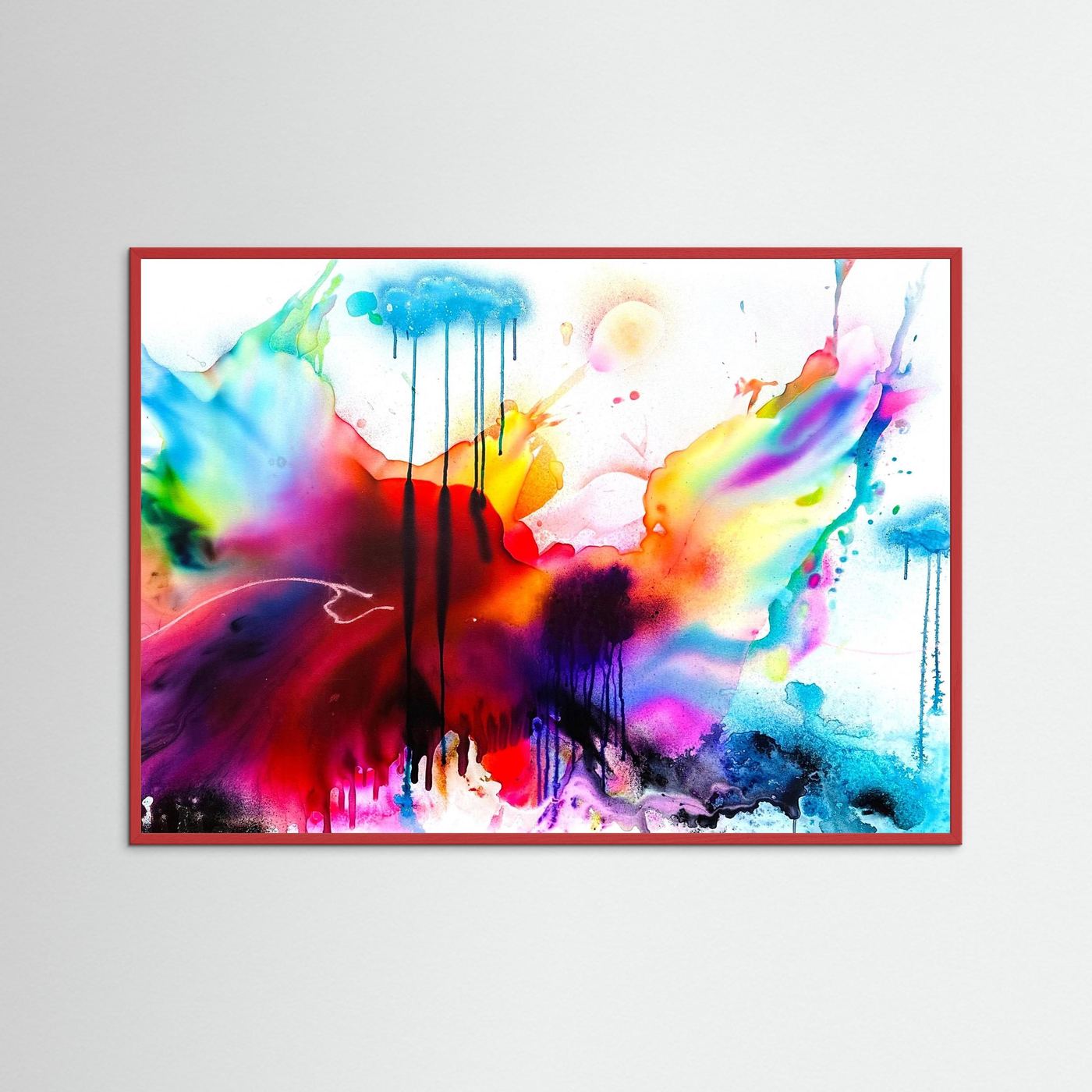 By Land, By Water and In The Air – Abstrakter Fine Art Print | Moderne Landschaftskunst für kleine & mittlere Räume - Copy