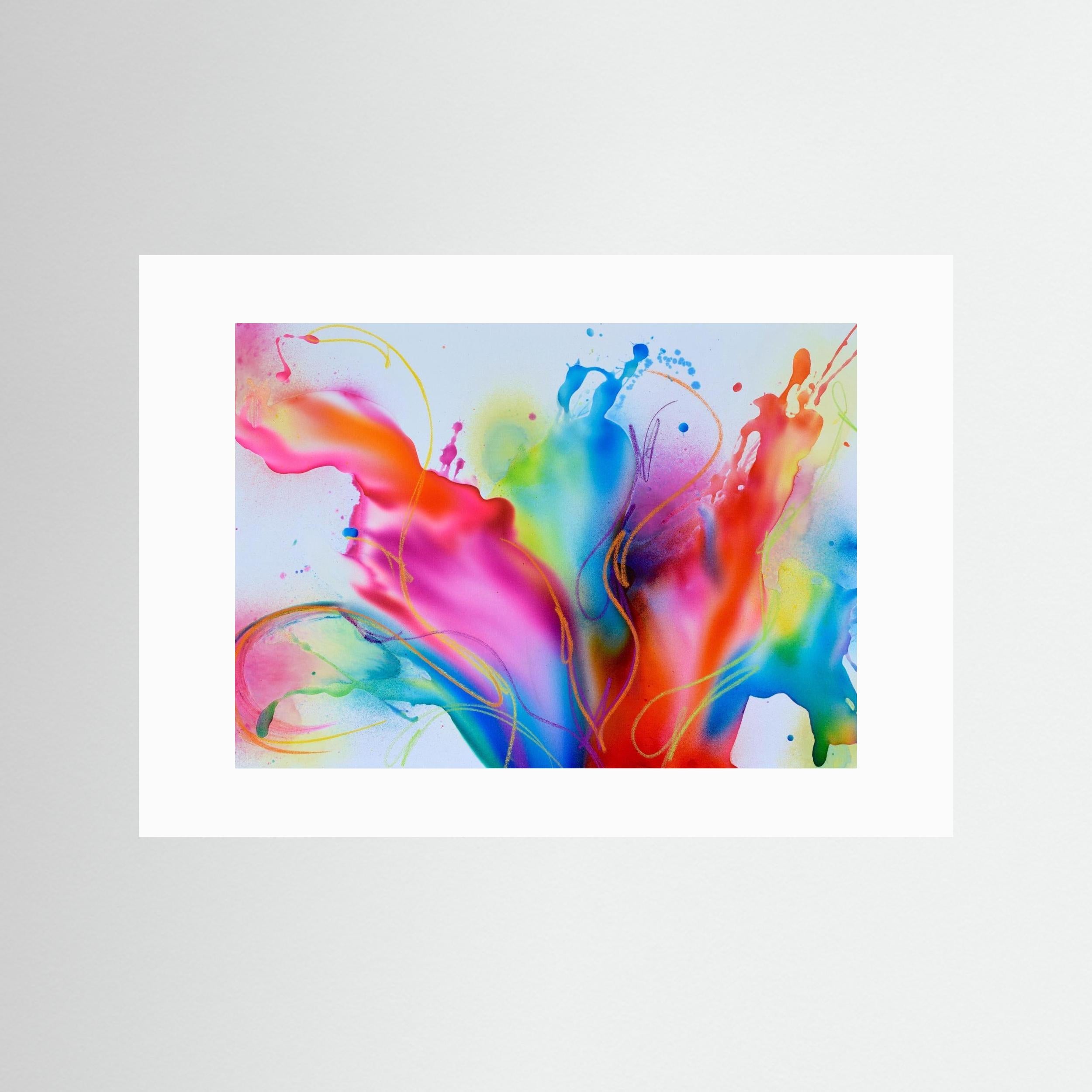 Cliff divers - Fine Art Poster Print