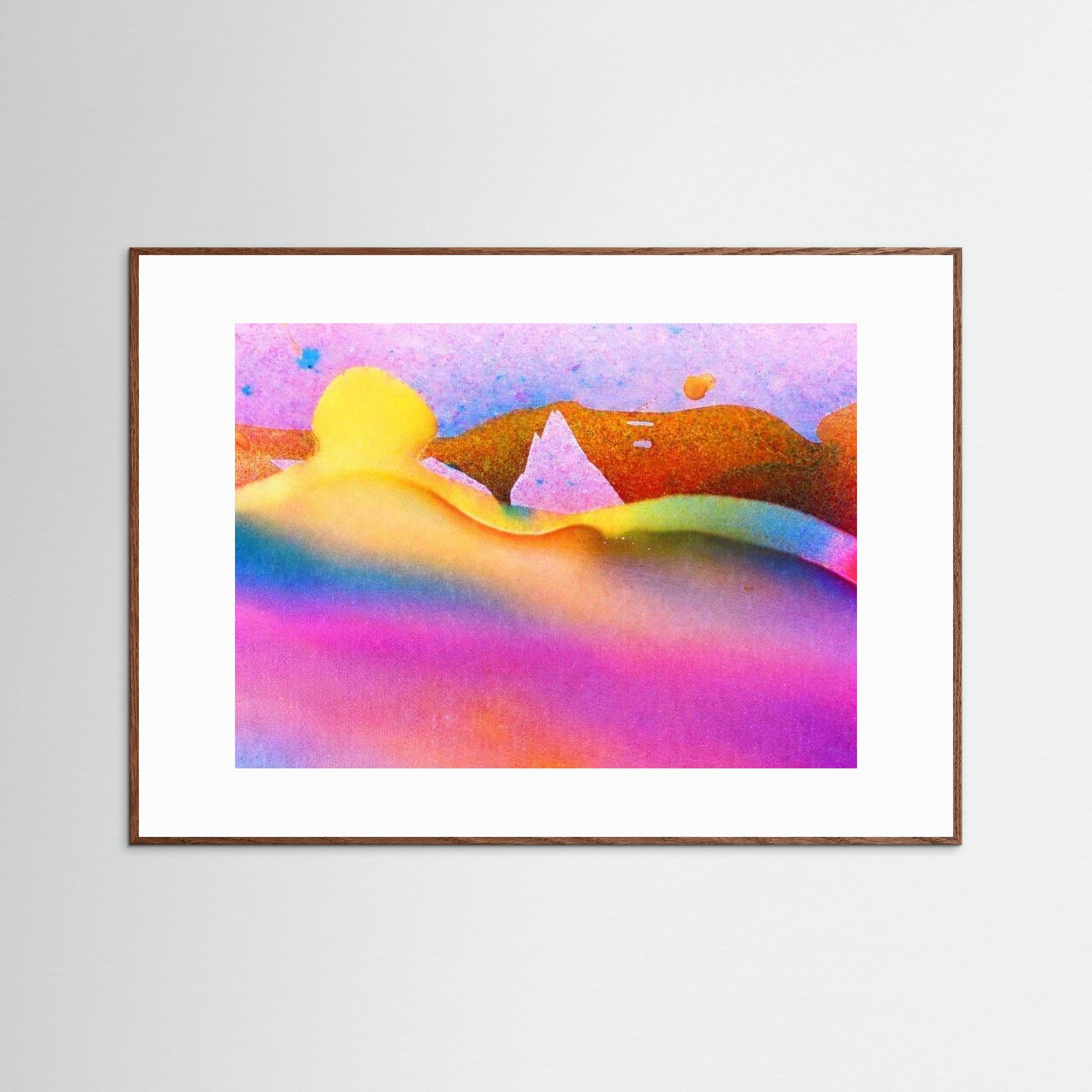 Let`s get lost - Fine Art Poster-Print Posterdruck nach Originalkunst