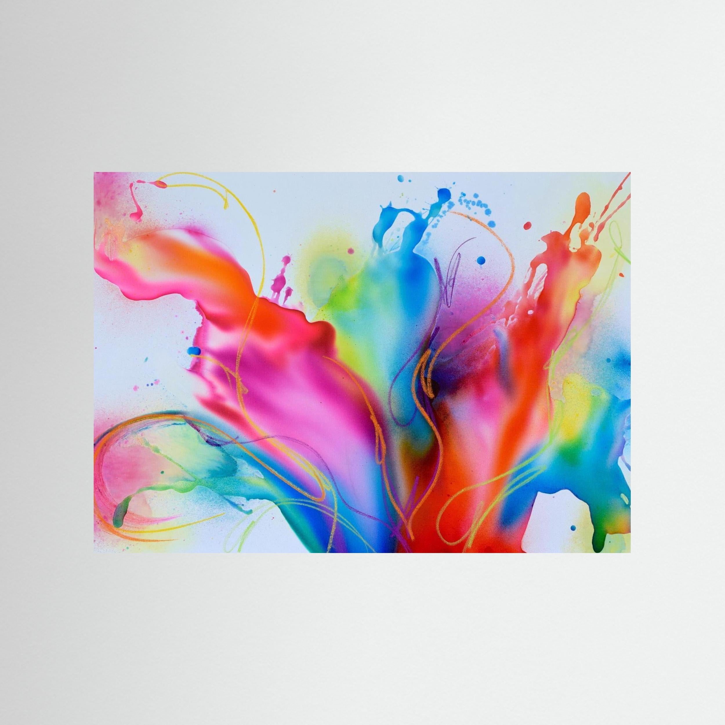 Cliff divers - Fine Art Poster Print