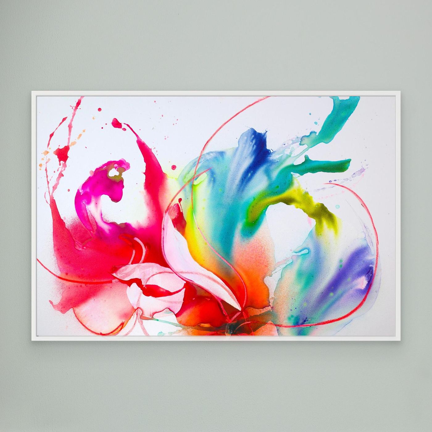 let there be life L-XL Canvas Print
