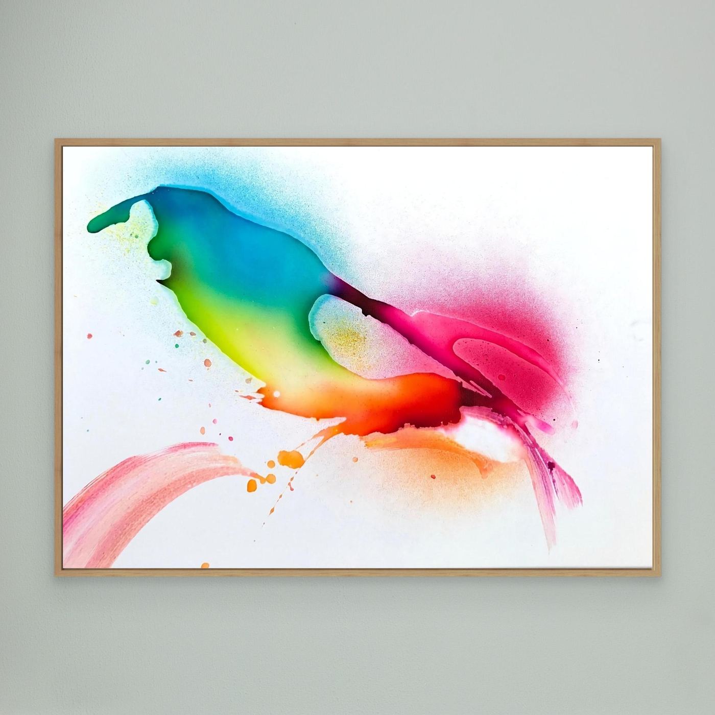 Bird song XL-XXL Canvas Print