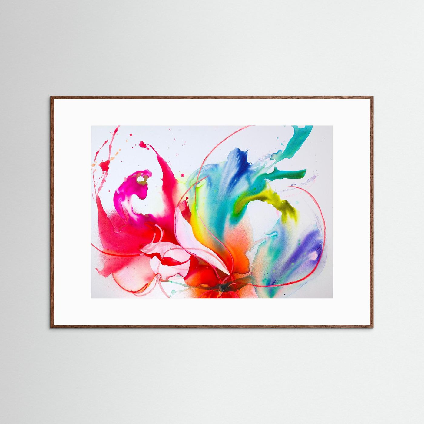 Let there be life fine art paper posteprint