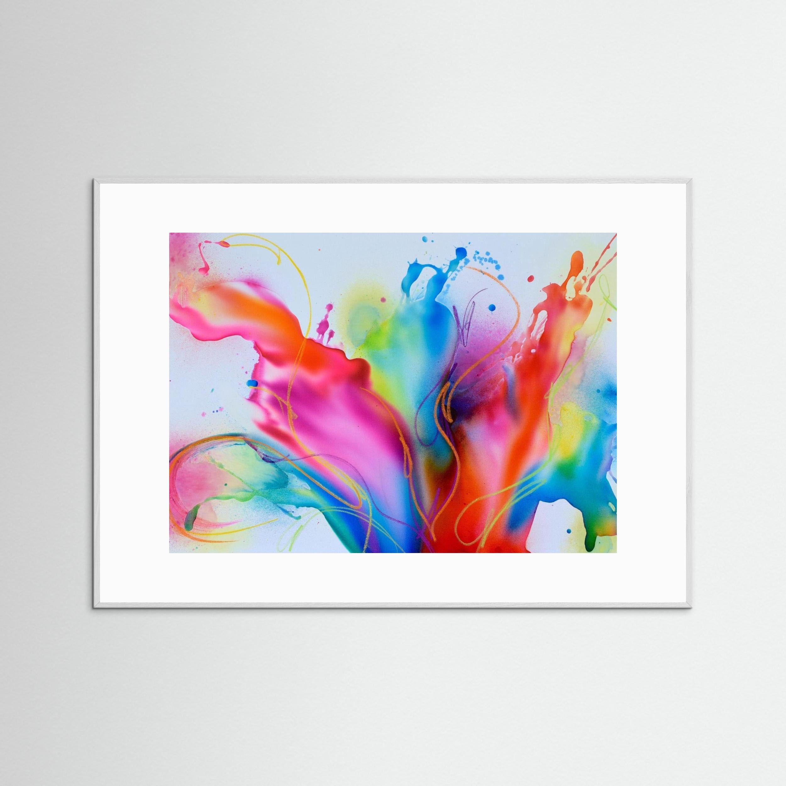 Cliff divers - Fine Art Poster Print