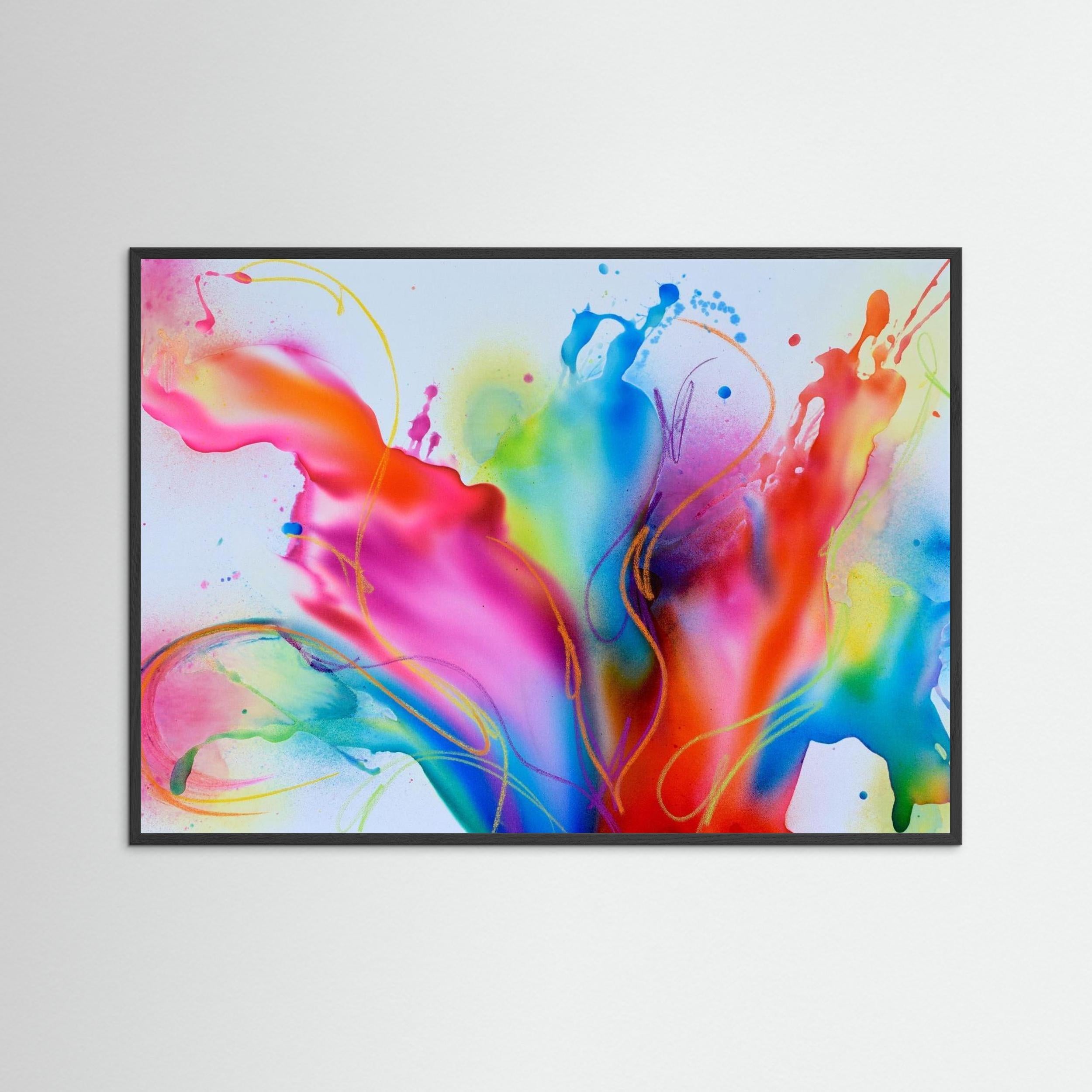 Cliff divers - Fine Art Poster Print