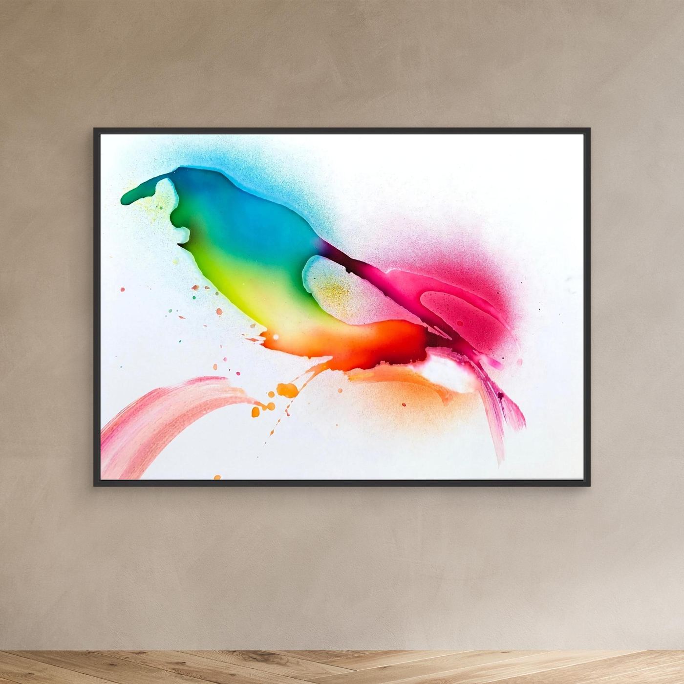 Bird song XL-XXL Canvas Print
