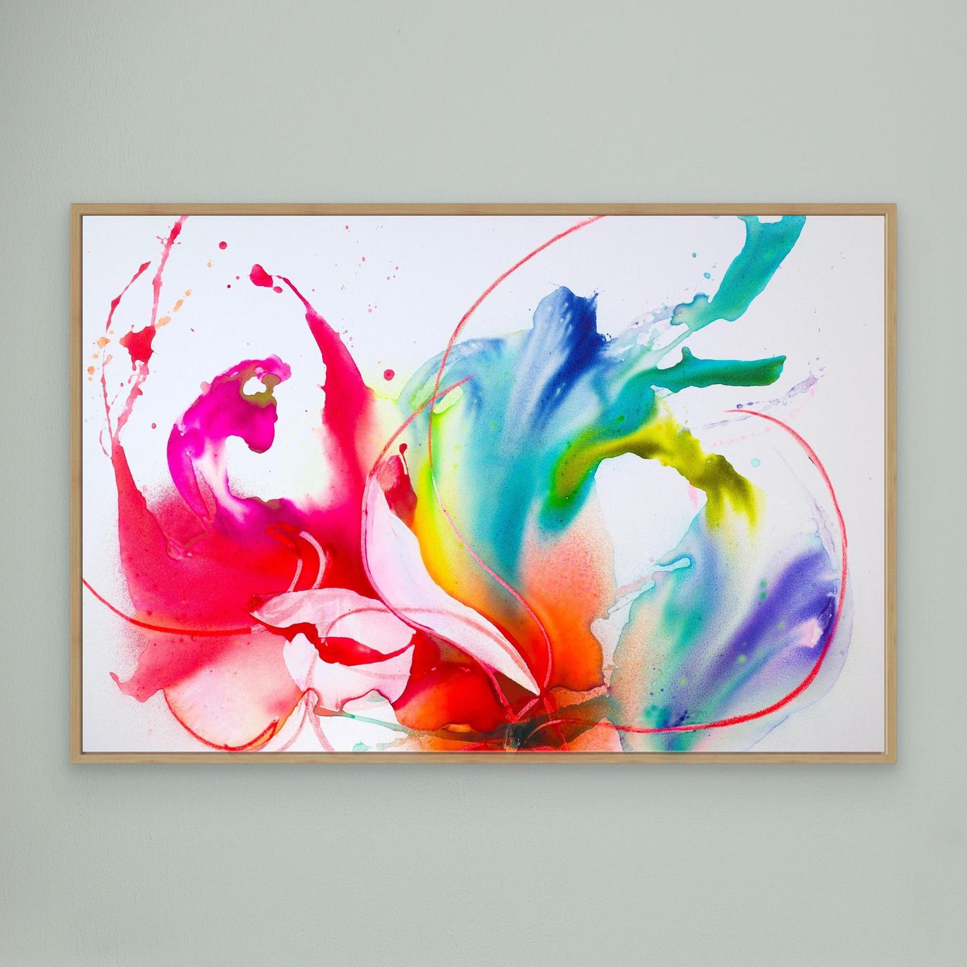 let there be life L-XL Canvas Print