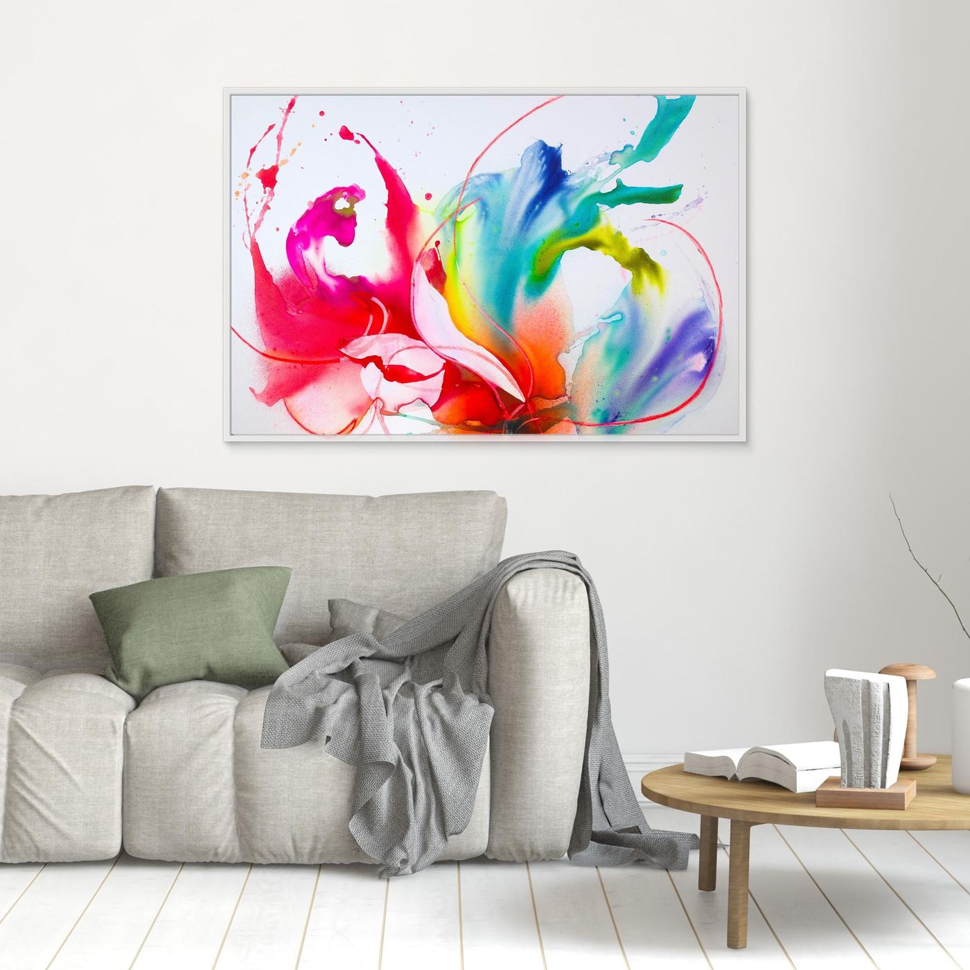 let there be life L-XL Canvas Print