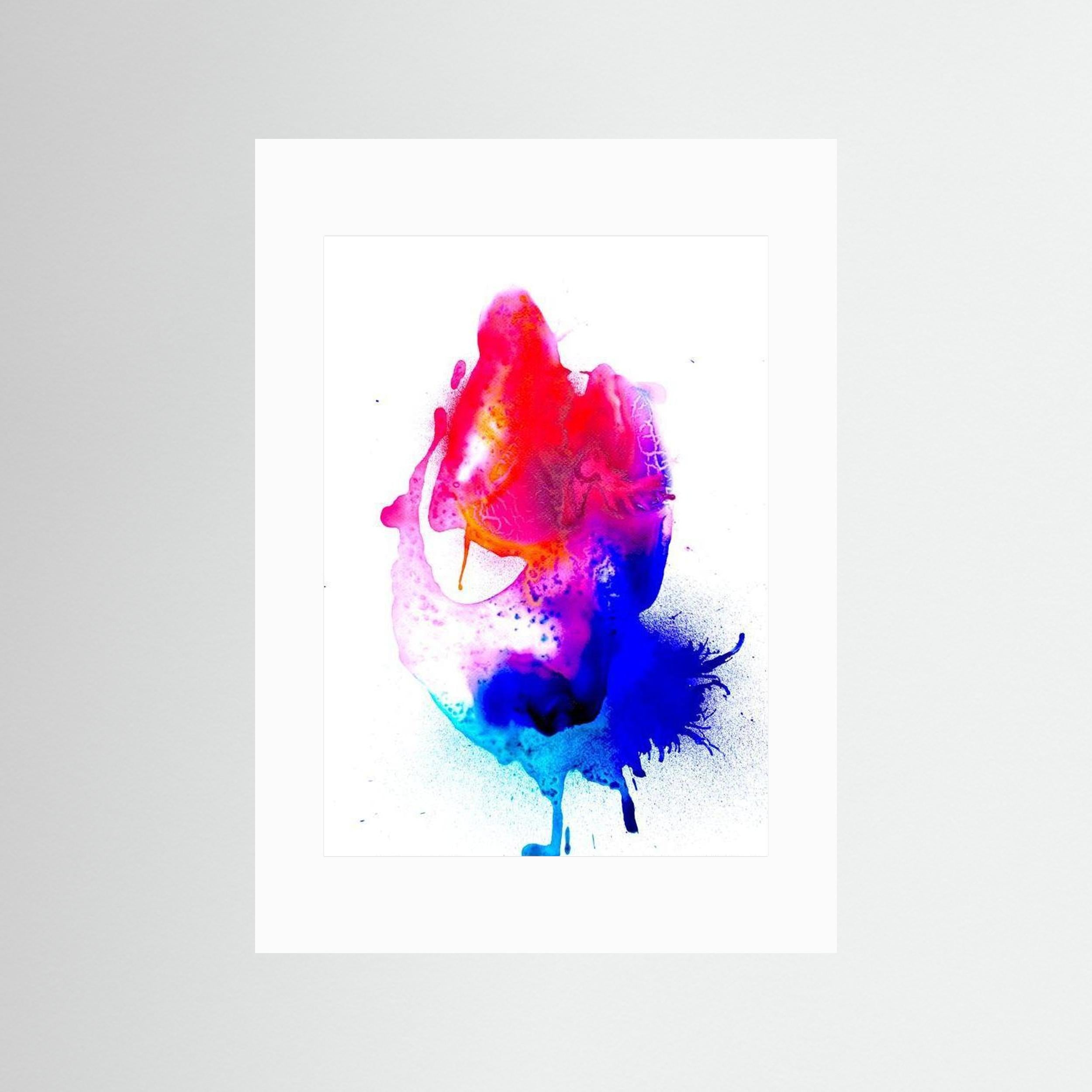 Creatures #2 – Fine Art Poster Print from Original Watercolor Artwork