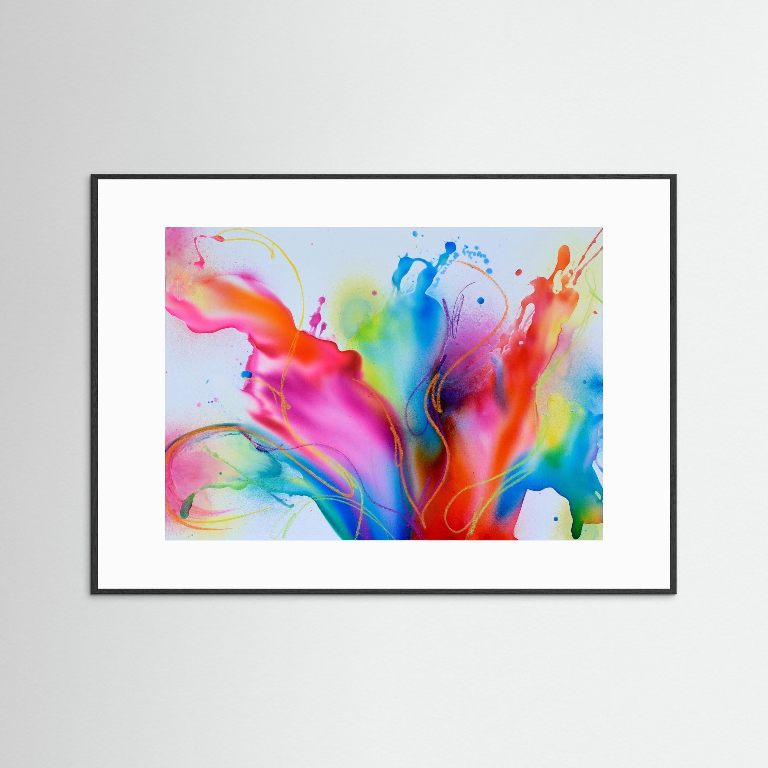 Cliff divers - Fine Art Poster Print