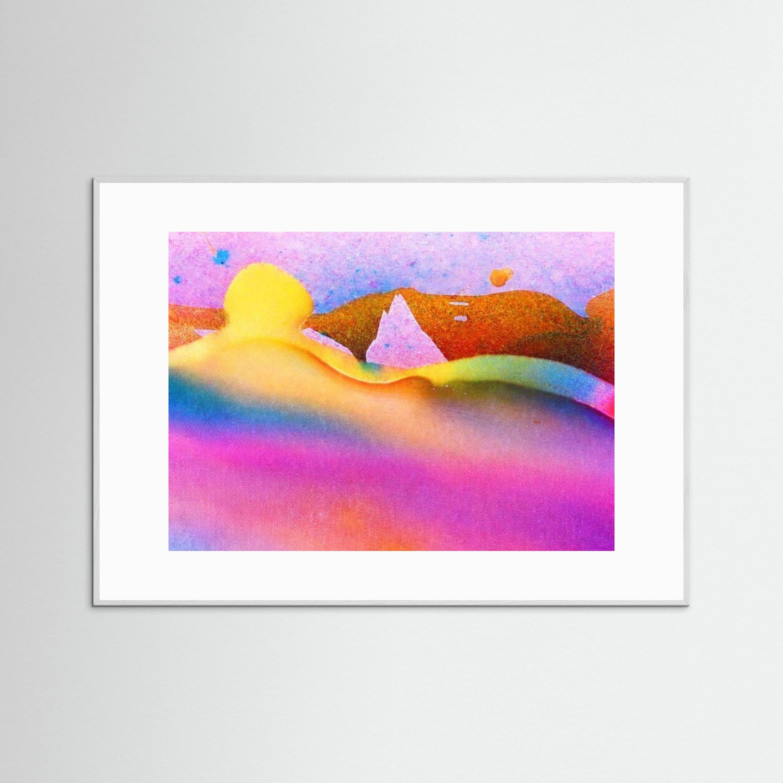 Let`s get lost - Fine Art Poster-Print Posterdruck nach Originalkunst