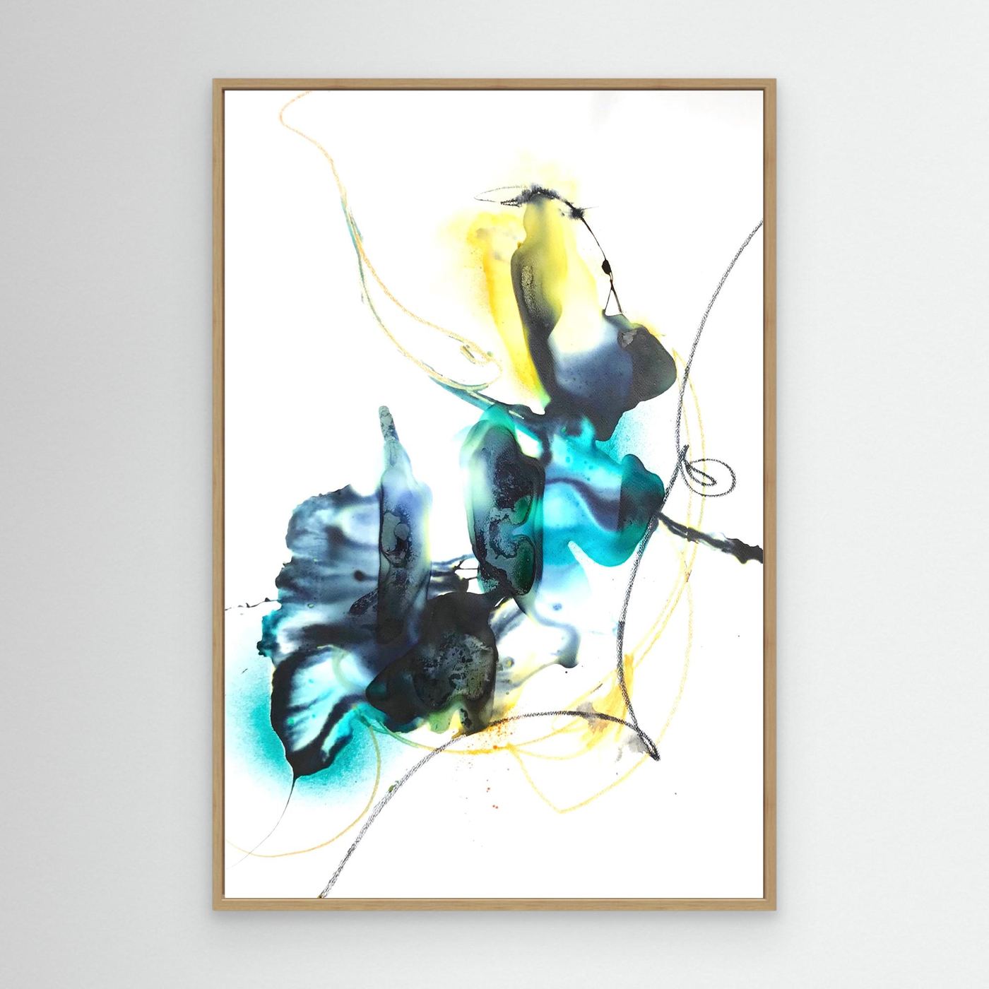Bird’s Perspectives – Modern Abstract Canvas Wall Art | Contemporary Canvas Print different sizez from  Small to Medium