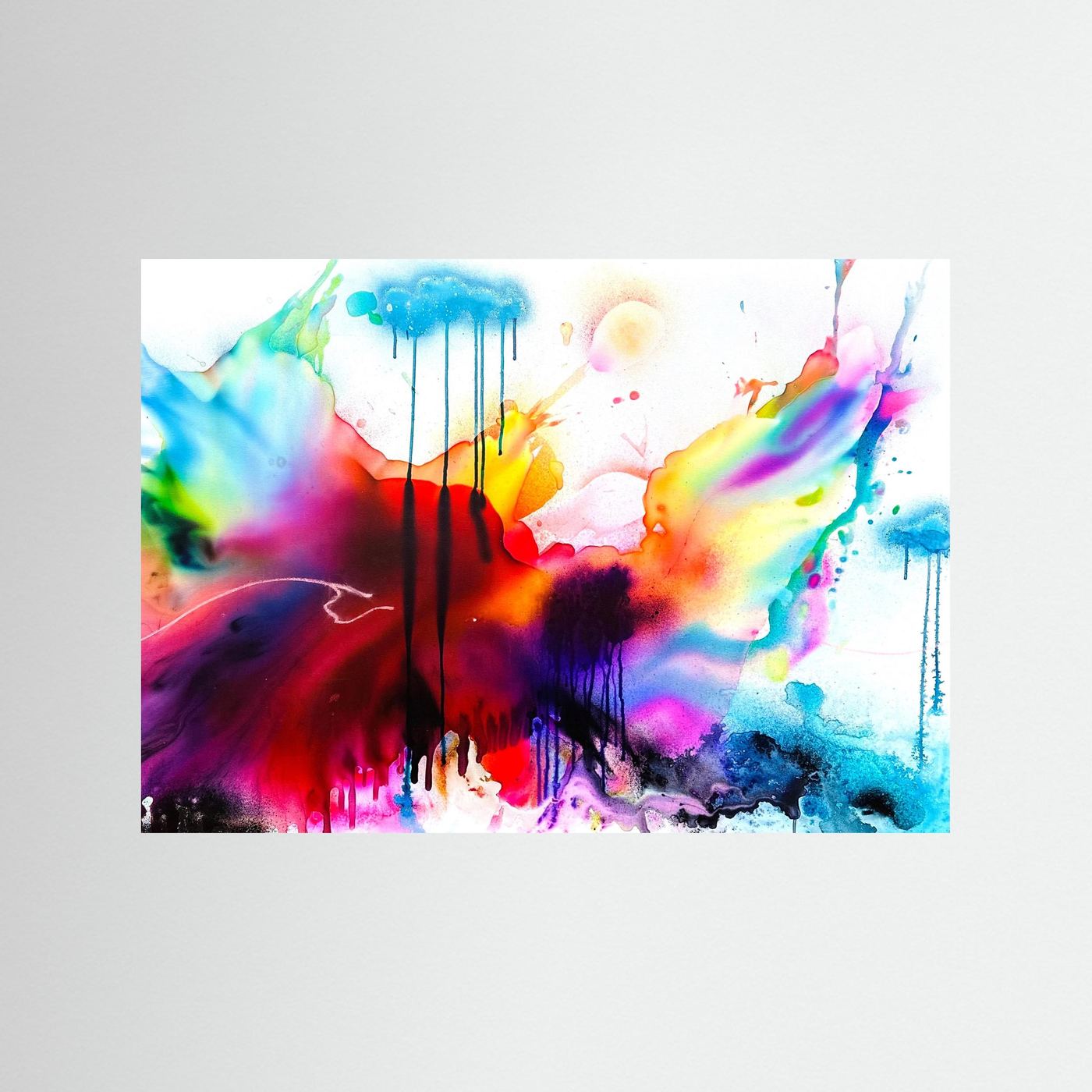 By Land, By Water and In The Air – Abstrakter Fine Art Print | Moderne Landschaftskunst für kleine & mittlere Räume - Copy