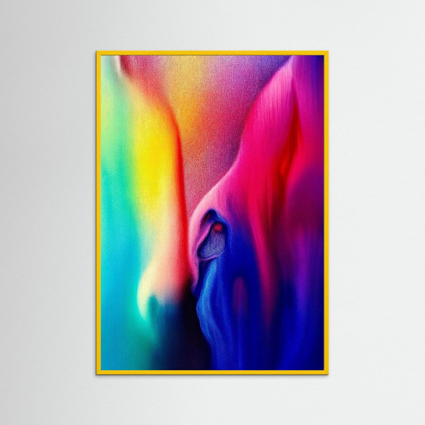  Come Closer – Gerahmter Fine Art Print | Abstrakte moderne Wandkunst | Framed Fine Art Print | Abstract Contemporary Wall Art