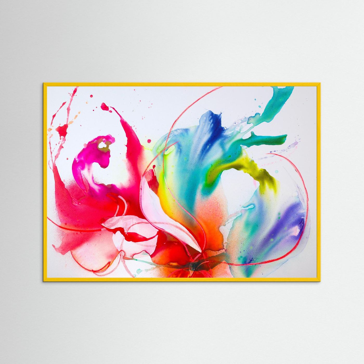 Let there be life fine art paper posteprint