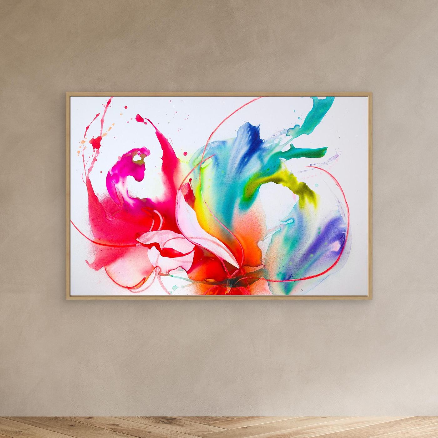 let there be life L-XL Canvas Print