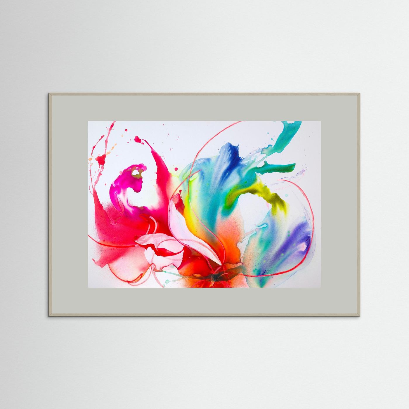 Let there be life fine art paper posteprint