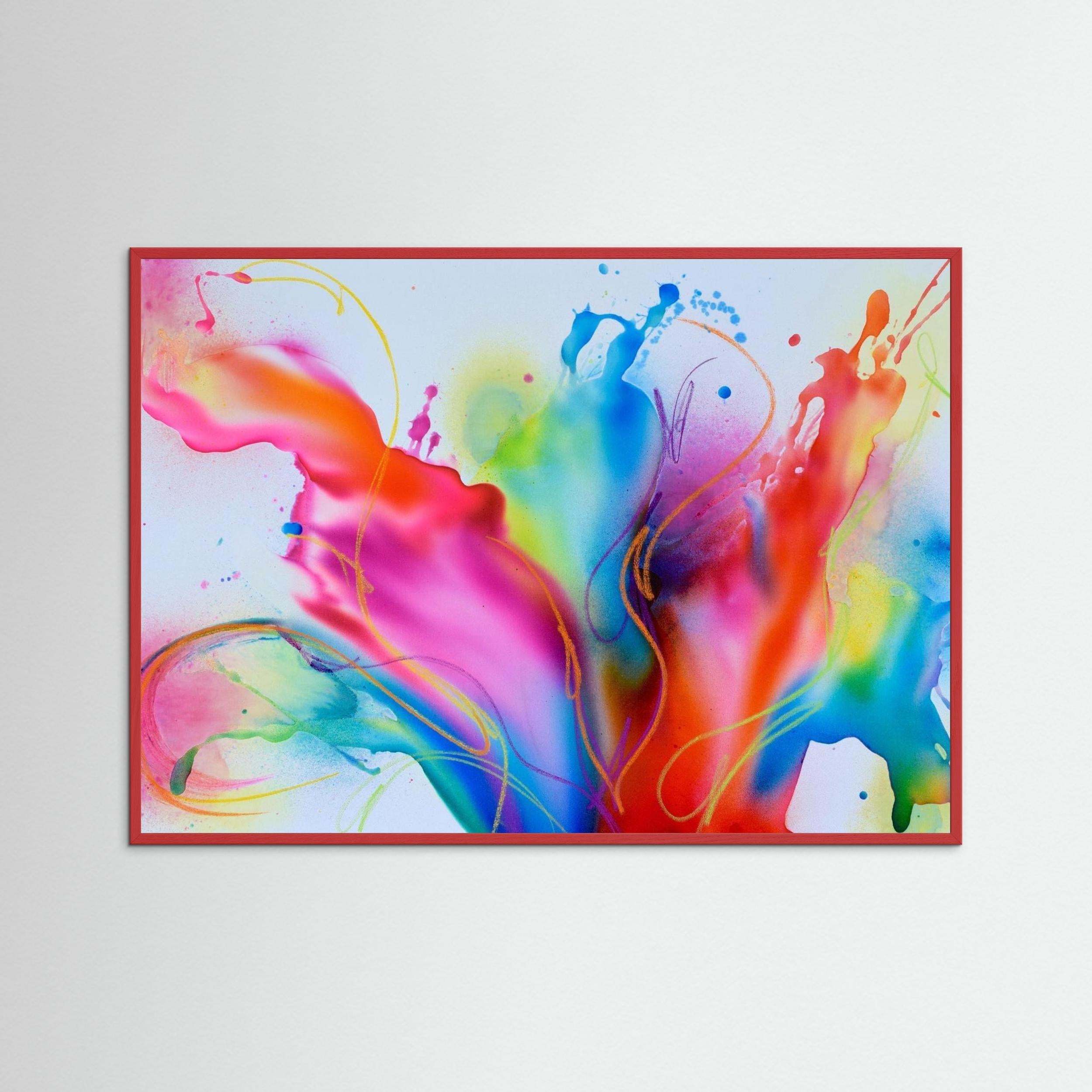 Cliff divers - Fine Art Poster Print